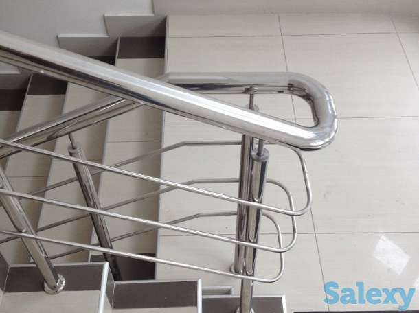 Перила,ограждение для лестниц из нержавеющей стали, фотография 2