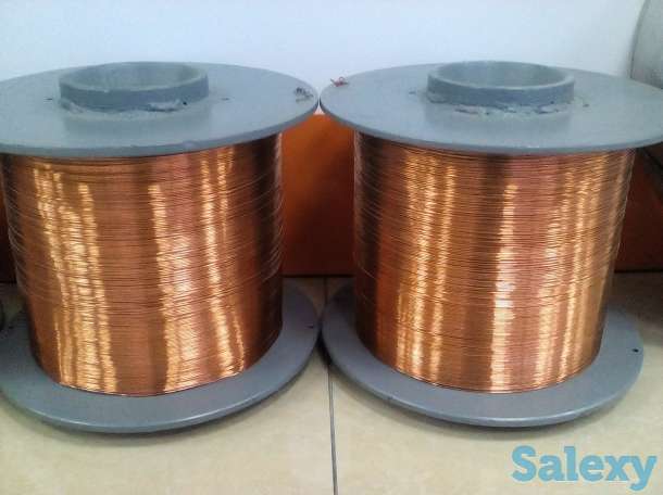 Эмальпровод медный (обмоточный) ПЭТВ-2 различного сечения от 0,67мм, фотография 1