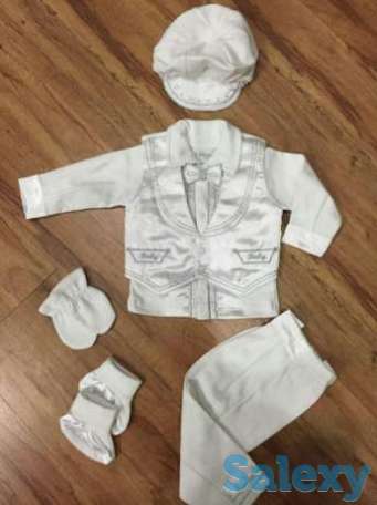 Смокинг для мальчика и Платья для девочки новорожденный, фотография 1