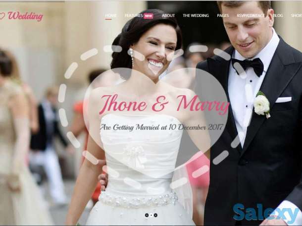 Новый тренд - создание свадебных сайтов, фотография 1