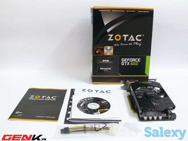 ZOTAC GTX660 2GB/192bit, GDDR5, DirectX-12 + Возможен обмен!, фотография 1