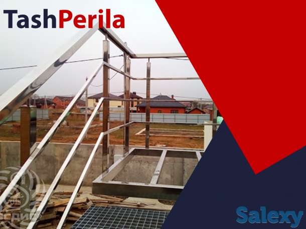 Металлические перила для лестниц на заказ в ташкенте, фотография 5