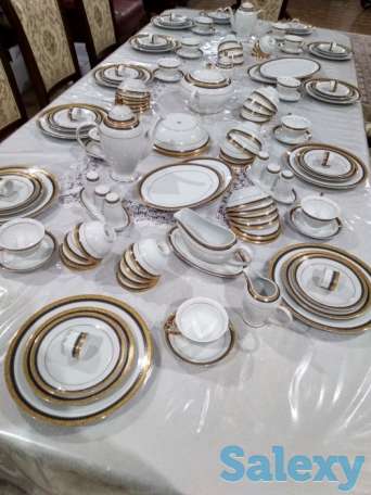 Изысканный столовый сервиз, на 12 персон 129 предметов, фотография 2