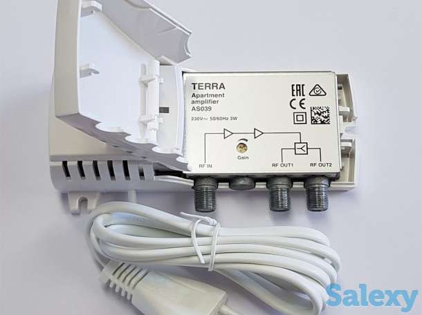 Усилитель телевизионный домовой Terra AS039, фотография 1