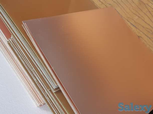 Фольгированный стеклотекстолит (покрытие медь 35мкм), фотография 1