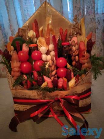 Мужские и женские фут букеты и боксы, фотография 2