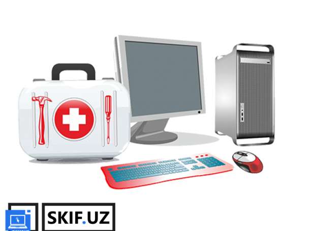 Ремонт компьютеров, настройка компьютеров, фотография 1