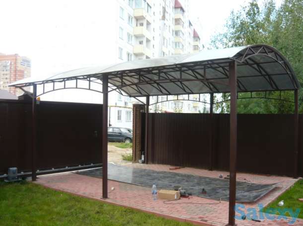Заборы Откатные системы Навесы под ключ, фотография 2