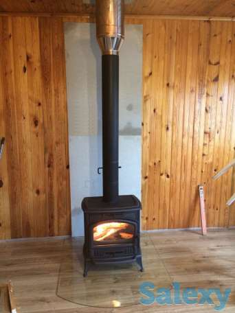 Дровяная печь koza k 6 kratki в Ташкенте, Узбекистане камин, топка, pech, kamin, ideasvet, фотография 6