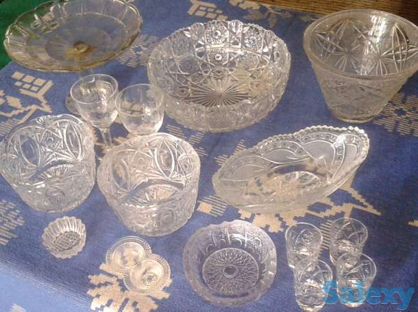 Продается хрустальная посуда., фотография 1