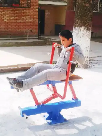 Уличные детские тренажеры от 6 лет тренажёры KiF, фотография 9