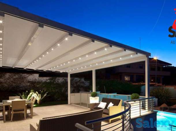 Автоматические тентовые навесы «Пергола», фотография 4