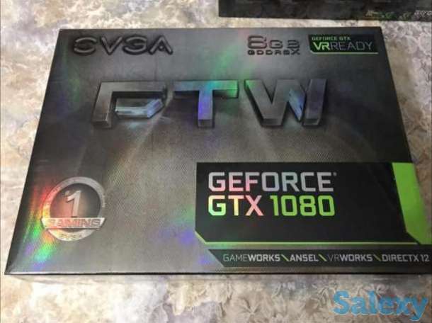 EVGA GTX 1080 FTW Edition продам, фотография 1