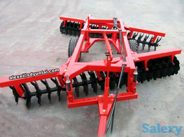 БДТ дисковая борона 1BZY прицепная гидравлическая тяжелая борона с смещением, фотография 2