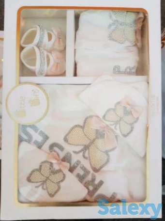 Продам новый комплект на выписку из роддома для девочки, фотография 1