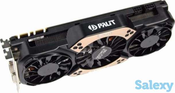 Топовая!!! Palit GTX 780 Super Jetstream 3gb\384bit (1124 Mhz boost), фотография 1
