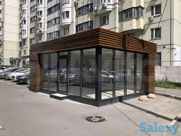 Торговые павильоны, будки, ларьки, посты охраны, офисы продаж, кофе ларьки и магазины из стекла. Остекление офисов ,мага, фотография 10
