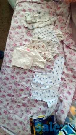 Продаются детские майки ползунки бодики от 3 до 12 тыс., фотография 1