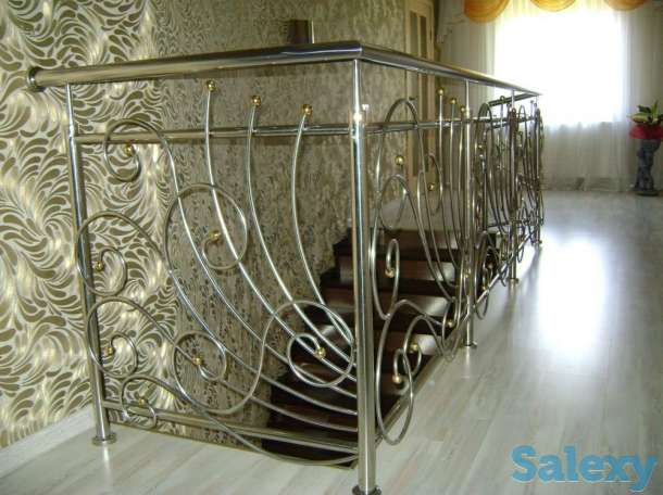 Перила из нержавеющей стали без посредников и металла., фотография 2