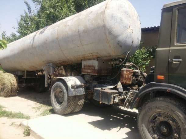 Супер МАЗ (тягач). 1992-г. С прицепом цементавоз, 30 тон., фотография 1