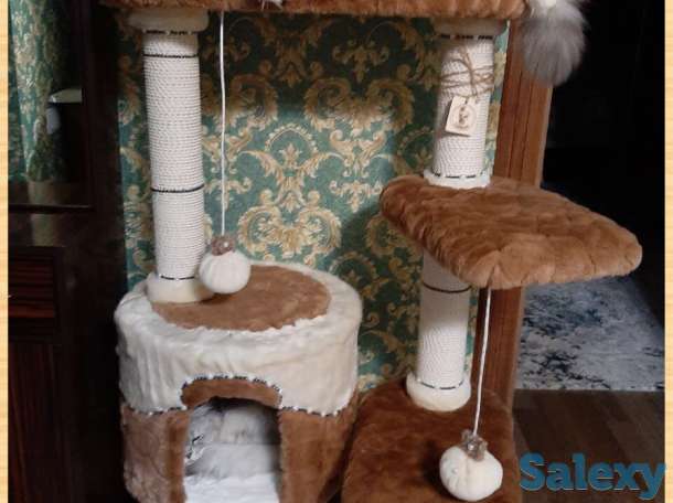 Когтеточка для кошки. Игровой комплекс для кошки. Дом для кошки., фотография 7