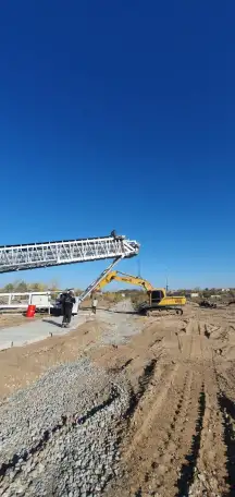 Радиальный конвейер Автоматический Телескопический PTRC1000, 1000 тчас, PolygonMach Турция, фотография 3