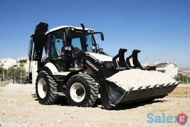 Услуги, аренда, заказ экскаватора-погрузчика, фотография 1