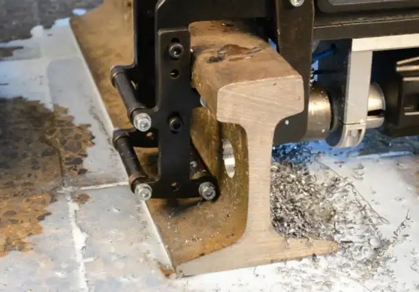 Сверление рельс Тип рельсов: рельсы крановые; рельсы трамвайные; рельсы железнодорожные, фотография 1