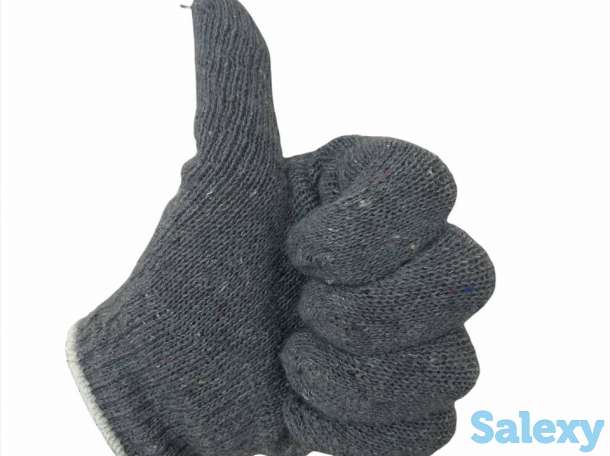 Перчатки вязанные хб 55 гр, фотография 1