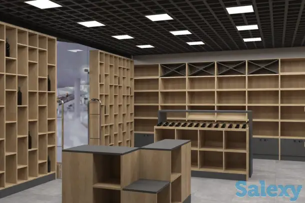 Торговые стеллажи и витрины для магазинов, аптек и торговых точек, фотография 9