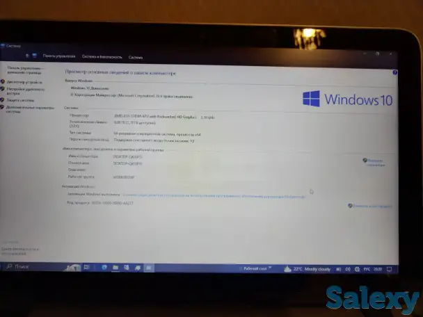 НОУТБУК HP PAVILION с СЕНСОРНЫМ экраном, фотография 2