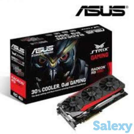 ASUS STRIX Radeon R9 390 8Gb 512bit. Срочно! Кoробка,диск,документы!, фотография 1