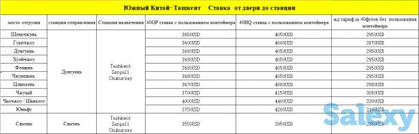 Грузоеревозки из южного Китая в Ташкент по самым приемлемым, фотография 2