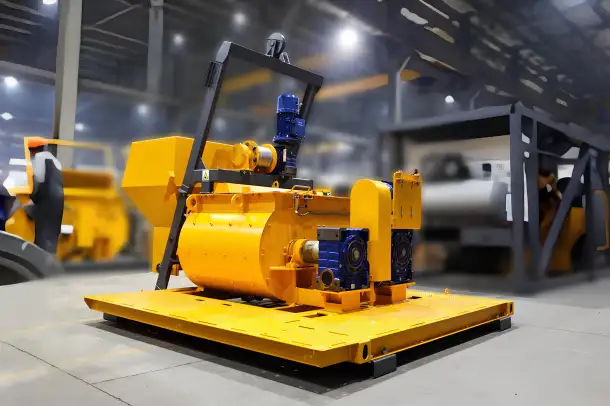 Двухвальный бетоносмеситель БП-2Г-375с, фотография 1