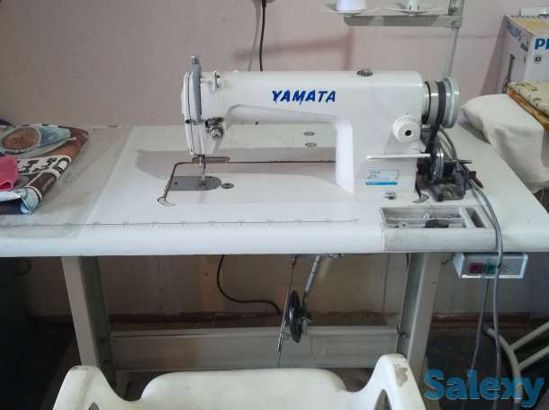 Промышленная швейная машина=YMATA=+аверлок састояние супер работает тоже супер б/у, фотография 2