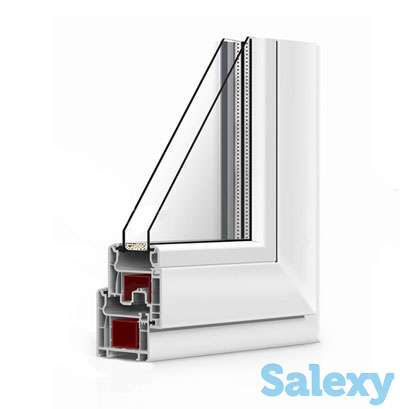 Пластиковые окна и двери подоконники акции скидки!, фотография 1