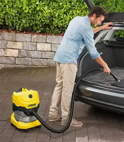 Профессиональный пылесос объемом 20 литров от немецкой фирмы KARCHER, фотография 5