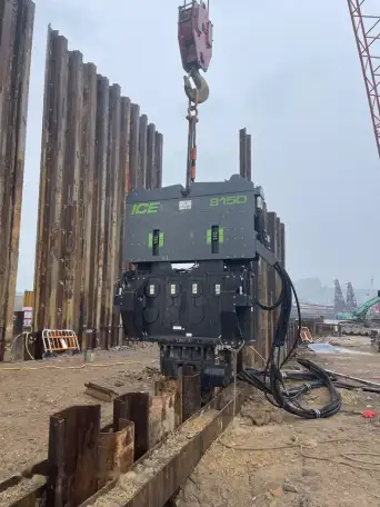 Аренда бу вибропогружателя ICE 815D, фотография 1