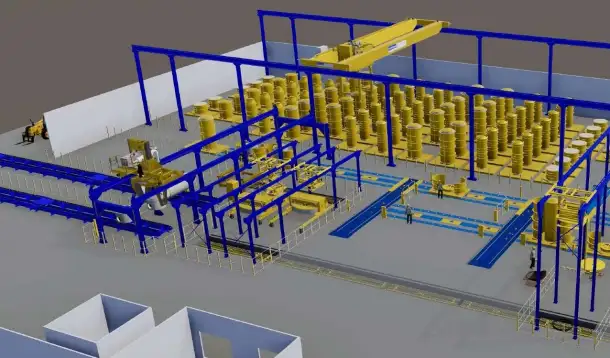 Автоматическая линия для производства ЖБИ литьевых форм, Prima Afinitas, фотография 8