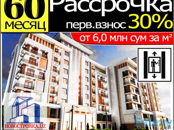 Квартиры с ремонтом на 5 лет в новостройке (Сино), Ул. Бедил, фотография 1