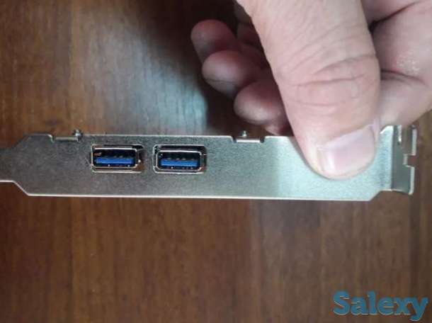 PCI express usb 3.0 (2x usb 3.0), фотография 1