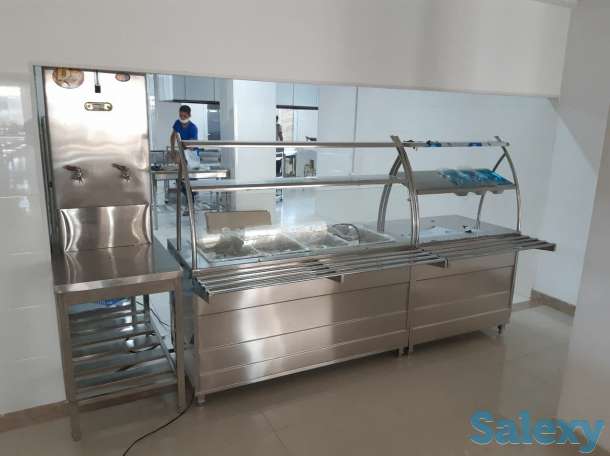 Производим шкафы, столы, стеллажи, и изделия для кухни  из нержавеющей стали, фотография 5