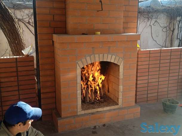 Камины, Летние кухни, Барбекю, Казаны, Сауны,, фотография 7