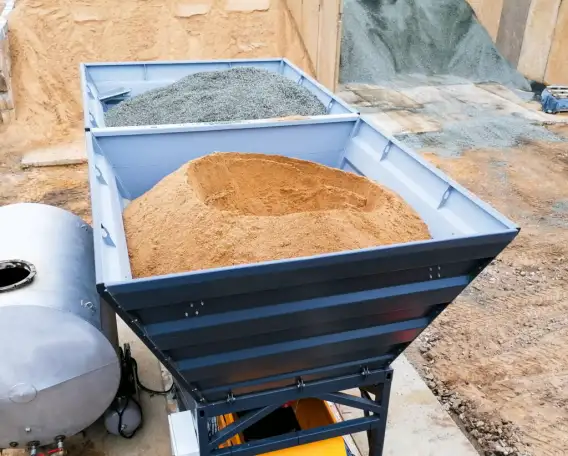 Стационарный бетонный завод Скип-60, фотография 7