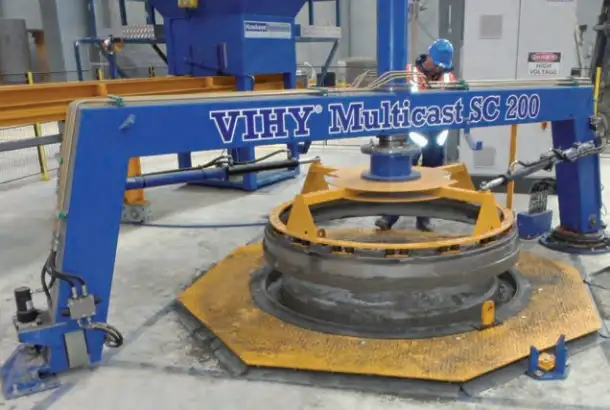 Оборудование для производства бетонных труб  VIHY Multicast, Дания, фотография 9