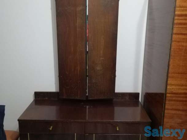 Трильяж, трюмо с ящиками и зеркалами, фотография 6