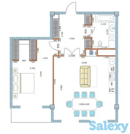 СРОЧНО продается новостройка в центре города 77 кв.м по хорошей цене, фотография 3