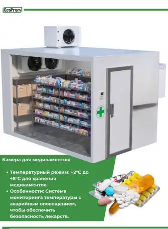 Строительство холодильных камер с нуля, фотография 1