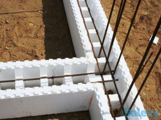 Несъемная опалубка из пенопласта, фотография 4
