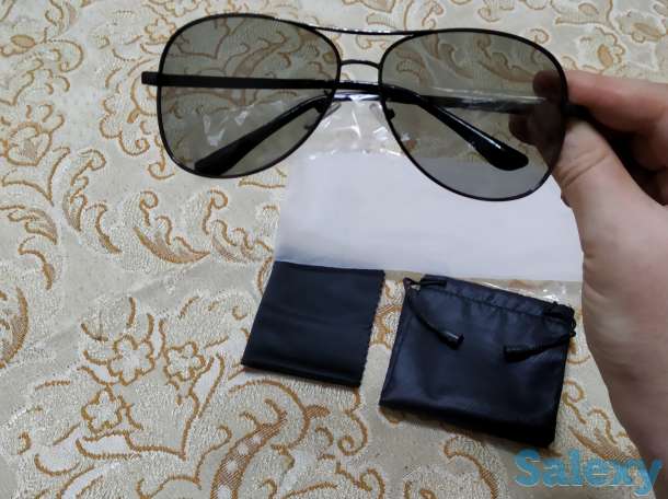 Мужские спортивные поляризационные очки для вождения солнцезащитные, фотография 2